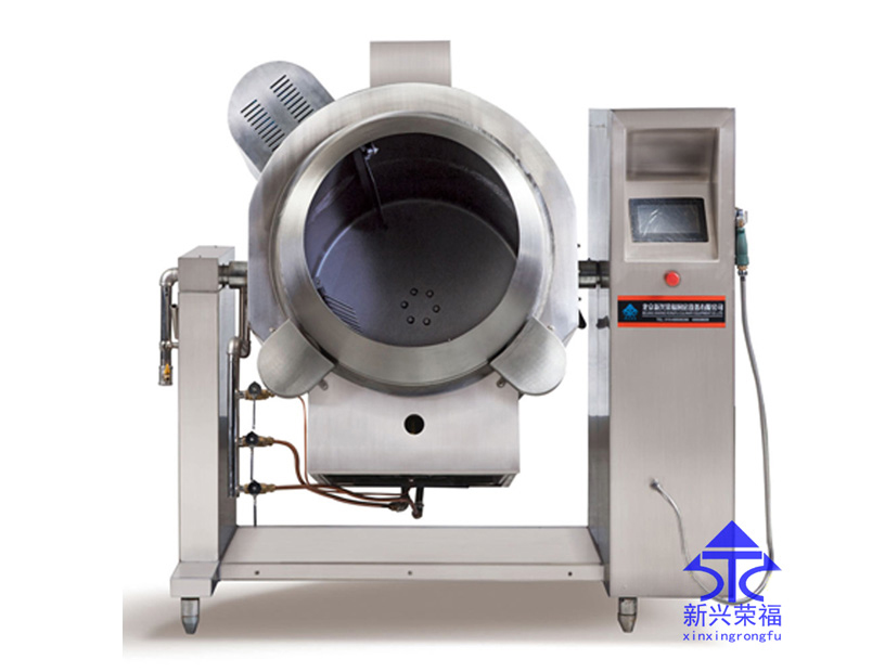自動旋轉(zhuǎn)炒制機(jī)，大型自動炒菜機(jī)