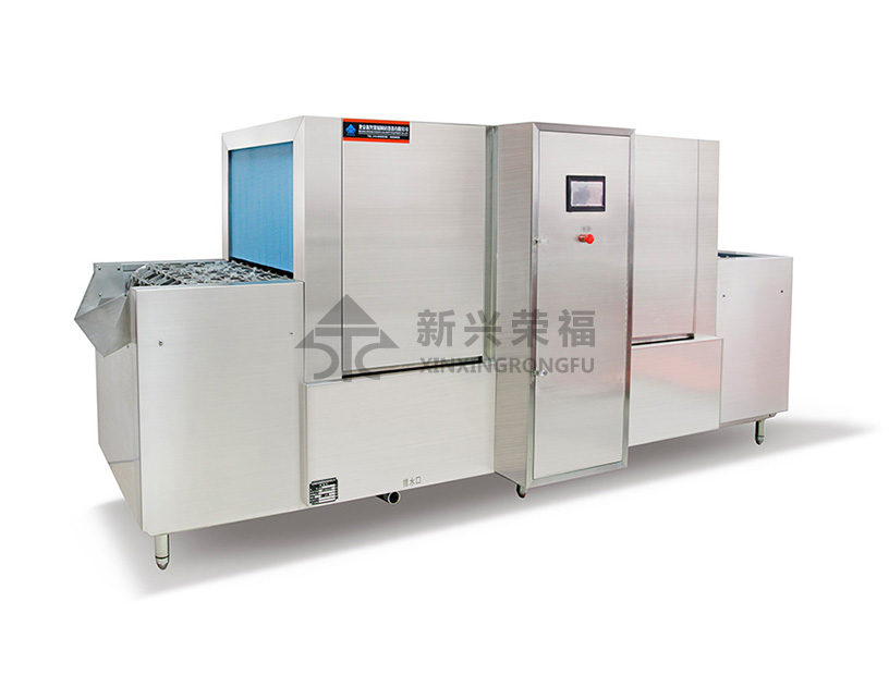 洗箱洗碗一體機(jī)+熱風(fēng)循環(huán)消毒庫(kù)，餐具洗凈消毒存儲(chǔ)一站式解決